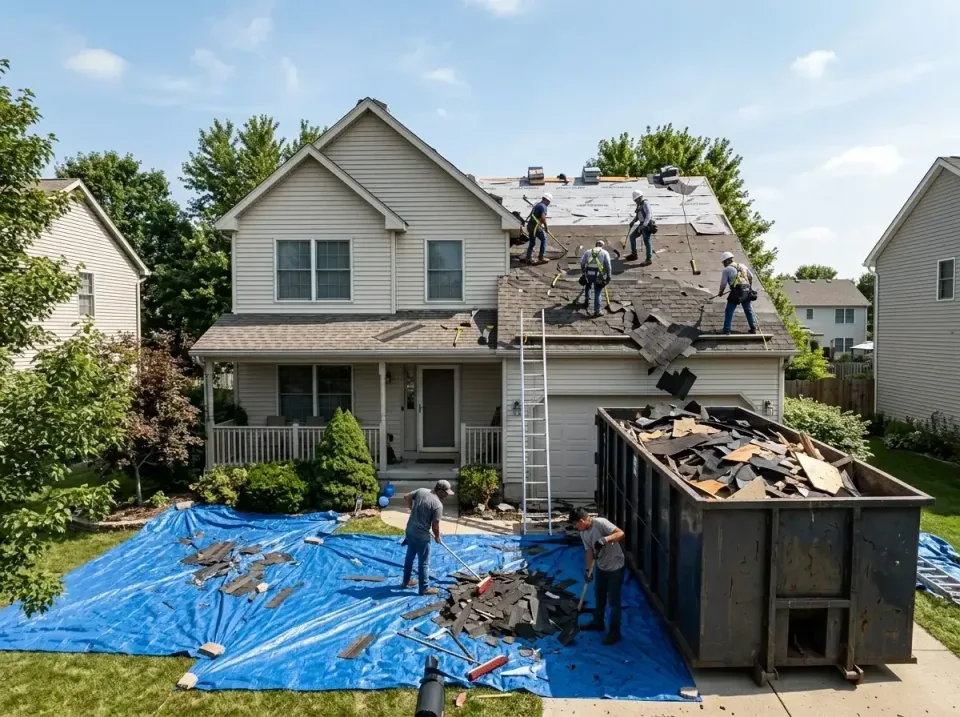 roof-replacement-debris-remova-004 — frequently asked questions, Cheapest Dumpster Rentals in Arcola, IL